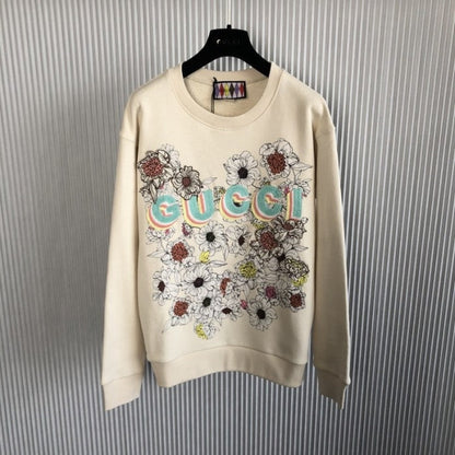 Gucci Lovelight Sweatshirt aus Baumwolle mit Print