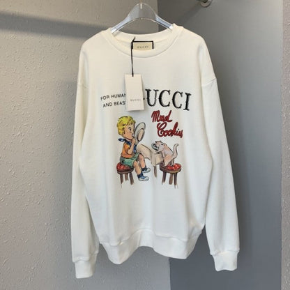 Gucci 'Mad Cookies' print sweatshirt White