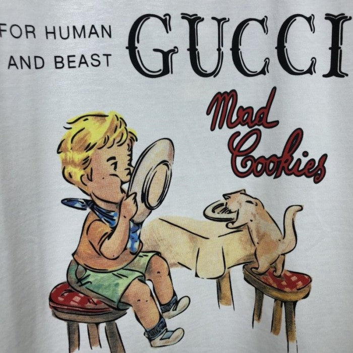 Gucci 'Mad Cookies' print T shirt White