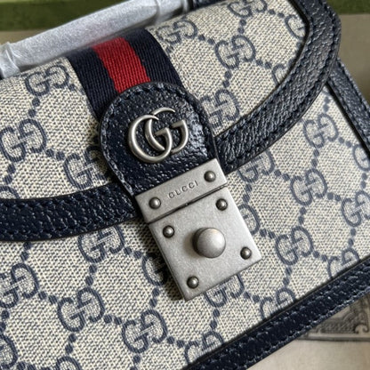 Gucci Ophidia GG mini shoulder bag ý696180 Blue