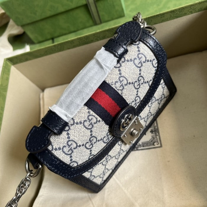 Gucci Ophidia GG mini shoulder bag ý696180 Blue