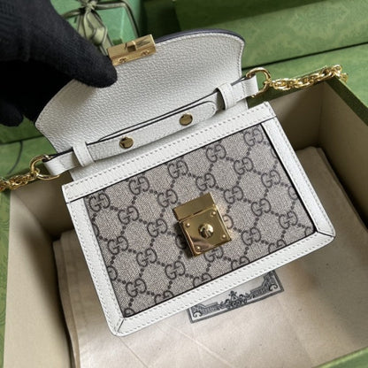 Gucci Ophidia GG mini shoulder bag ý696180 White