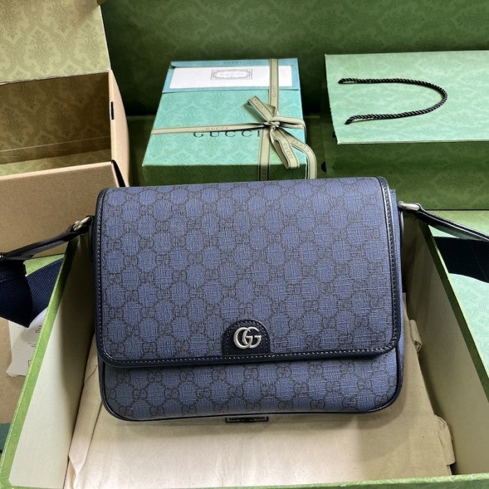 Gucci Ophidia Medium Messenger Bag Blue ý761741