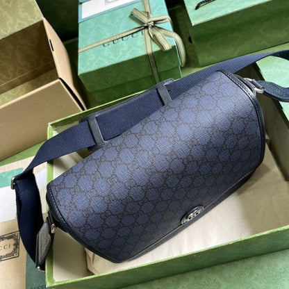 Gucci Ophidia Medium Messenger Bag Blue ý761741