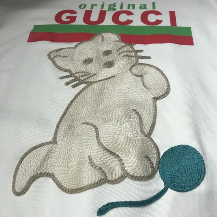 Gucci "Original Gucci" sweatshirt with kitten Off White