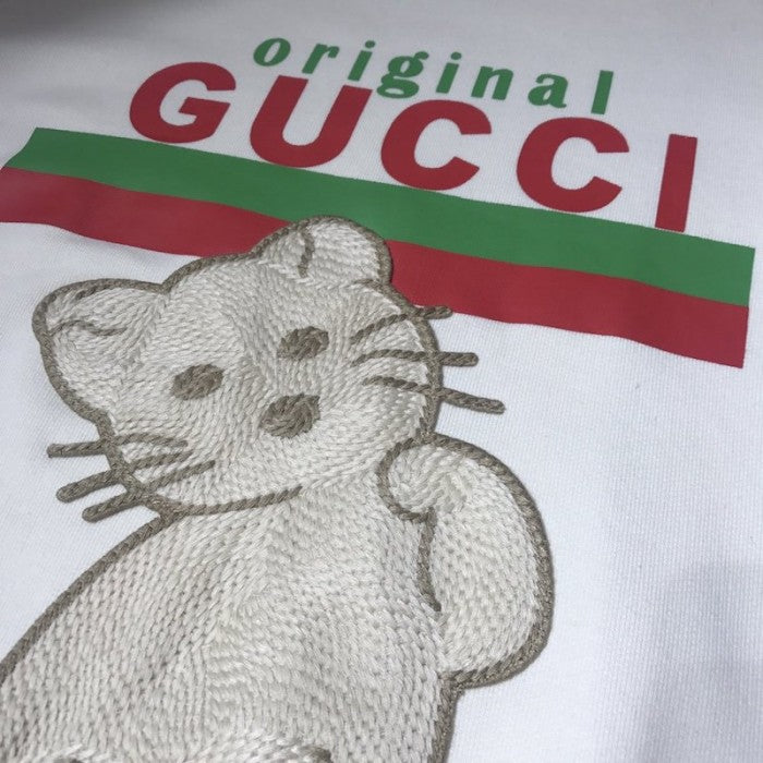 Gucci "Original Gucci" sweatshirt with kitten Off White