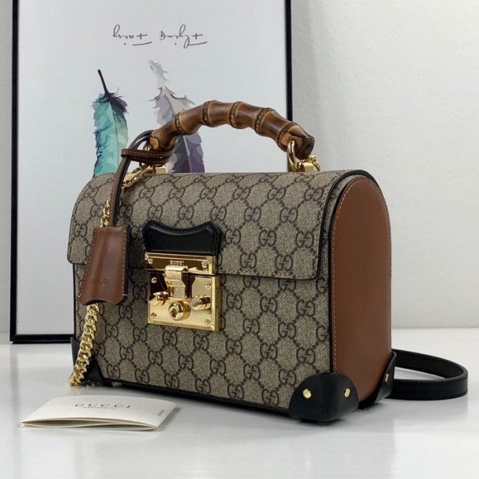 Gucci Padlock GG small Bamboo Shoulder Bag ý603221