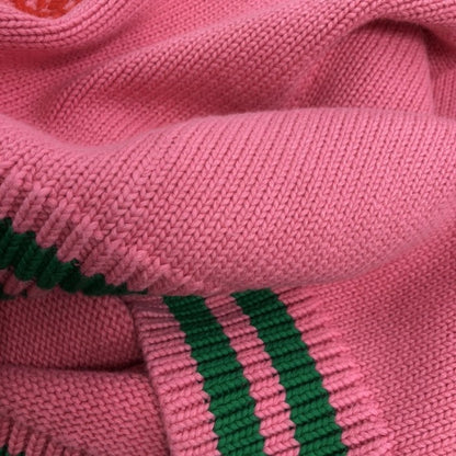 Gucci Pineapple cotton sweater Pink