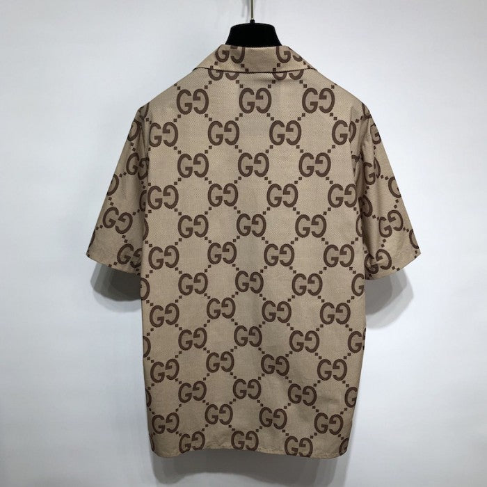 Gucci Pineapple GG canvas bowling shirt أ½677050