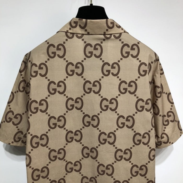 Gucci Pineapple GG canvas bowling shirt أ½677050