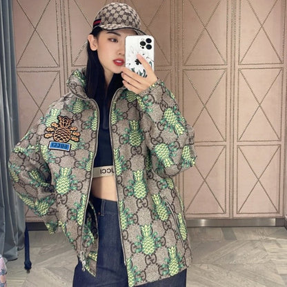 Gucci Pineapple GG print jacket أ½672807