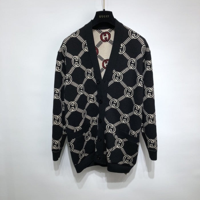 Gucci Reversible Interlocking G wool cardigan أ½678308