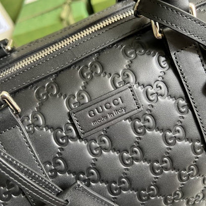 Gucci Signature duffle bag black 406380