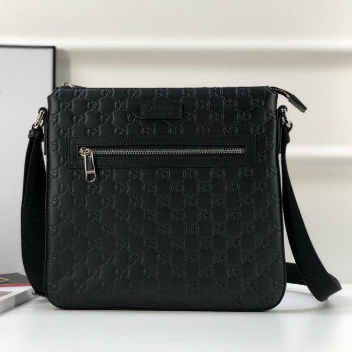 Gucci Signature messenger black bag ý406410