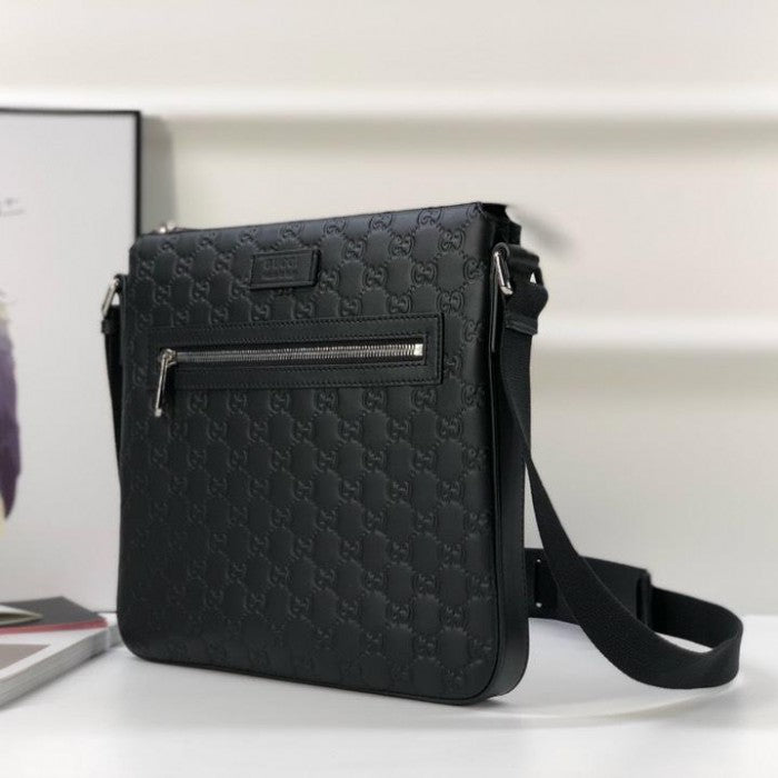 Gucci Signature messenger black bag ý406410