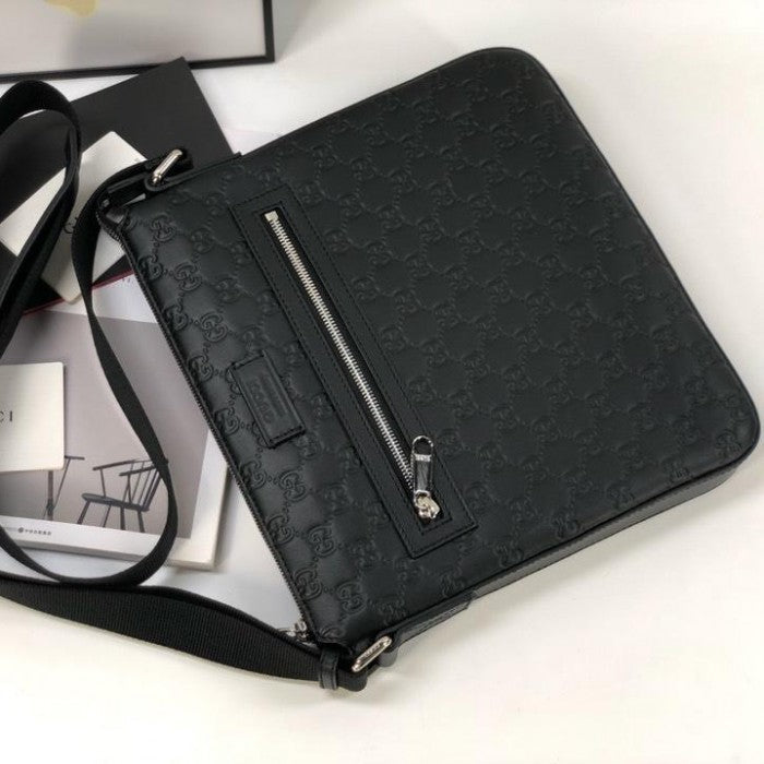 Gucci Signature messenger black bag ý406410