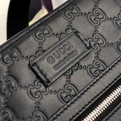 Gucci Signature messenger black bag ý406410