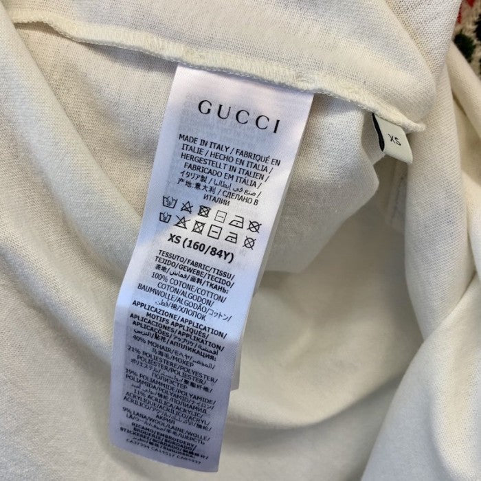 Gucci T-shirt with Fawn Patch White