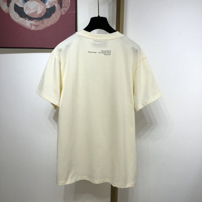 Gucci 'think/thank' print oversize t shirt