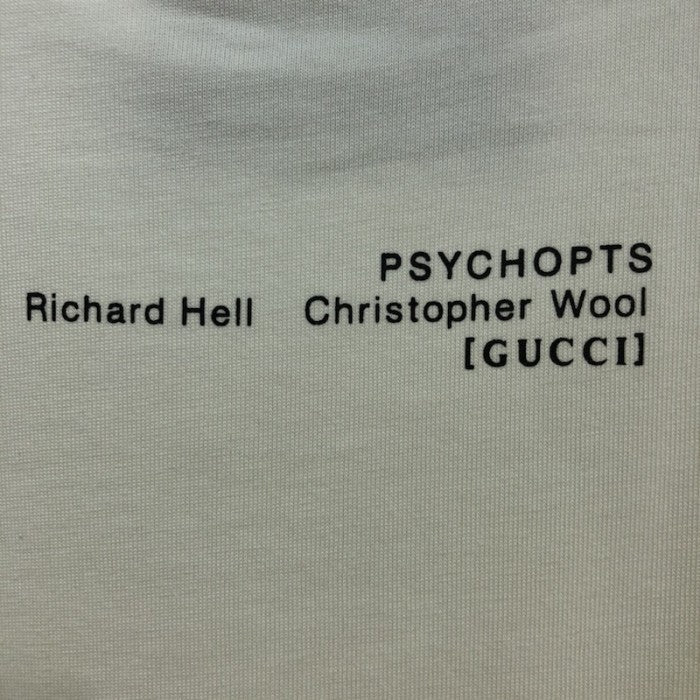 Gucci 'think/thank' print oversize t shirt