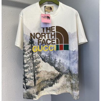 The North Face x Gucci Trail Print T shirt