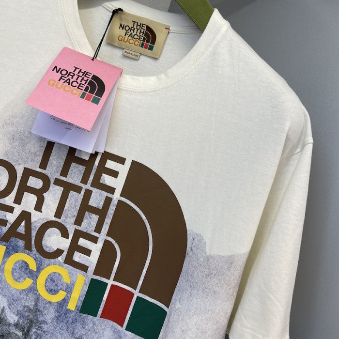 The North Face x Gucci Trail Print T shirt