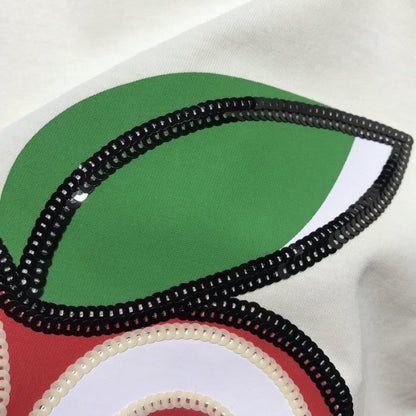 Gucci T-shirt with GG apple print