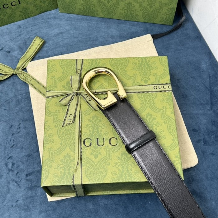 Gucci Two-tone belt with G buckle ý709954