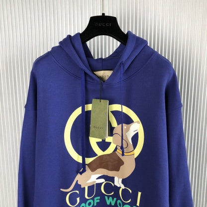 'Gucci Woof Woof' print sweatshirt أ½717427