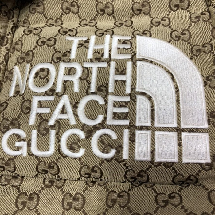 Gucci x The North Face Print Jacket Beige