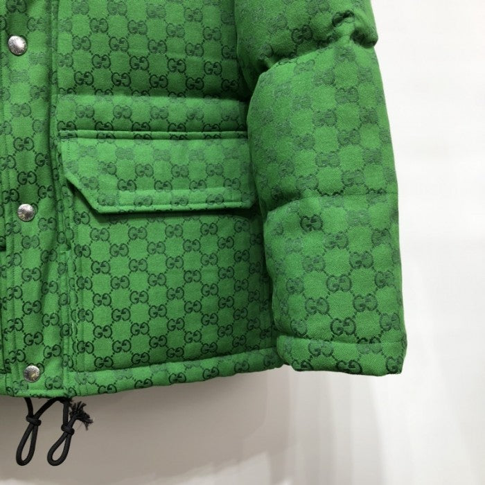 Gucci x The North Face Print Jacket Green