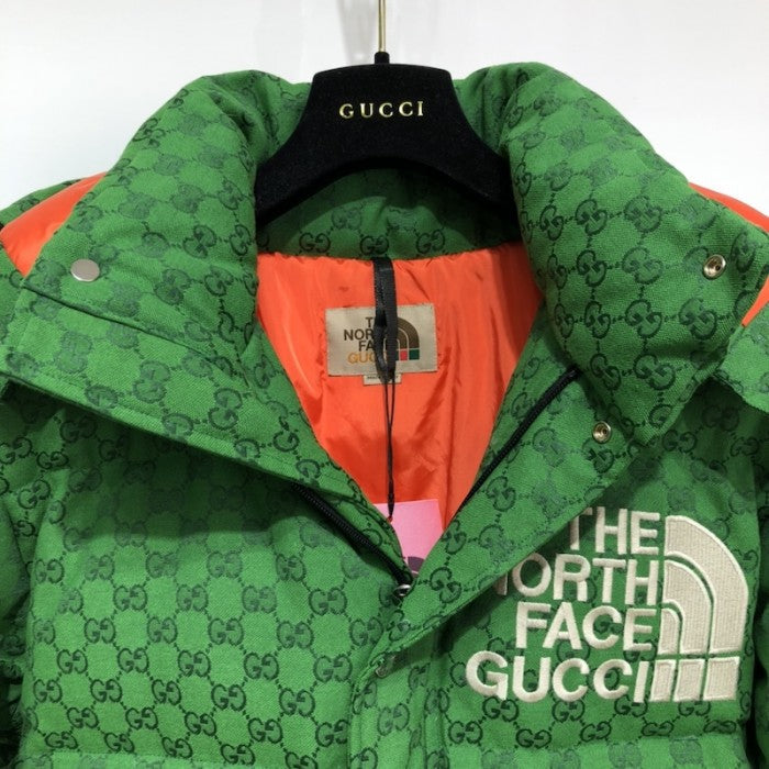 Gucci x The North Face Print Jacket Green