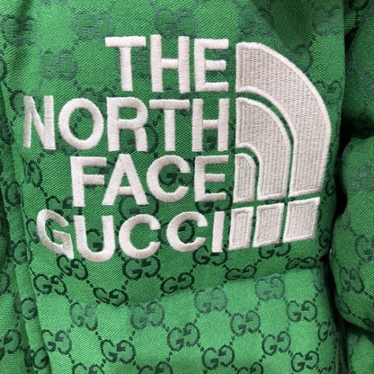 Gucci x The North Face Print Jacket Green