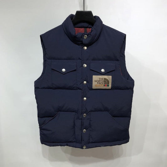 The North Face x Gucci nylon vest Black