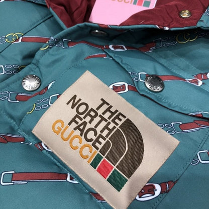 The North Face x Gucci nylon vest Blue