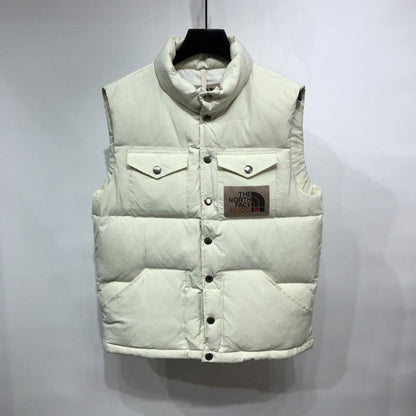 The North Face x Gucci nylon vest White