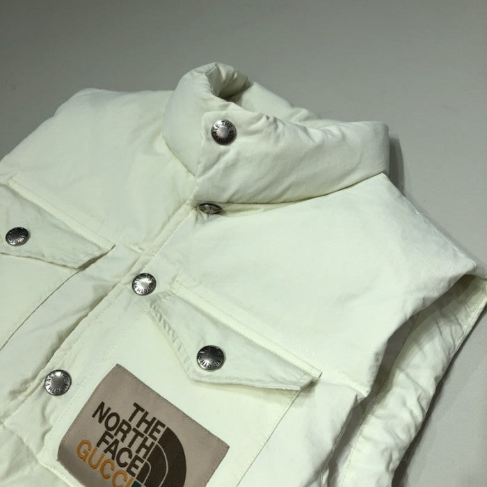 The North Face x Gucci nylon vest White