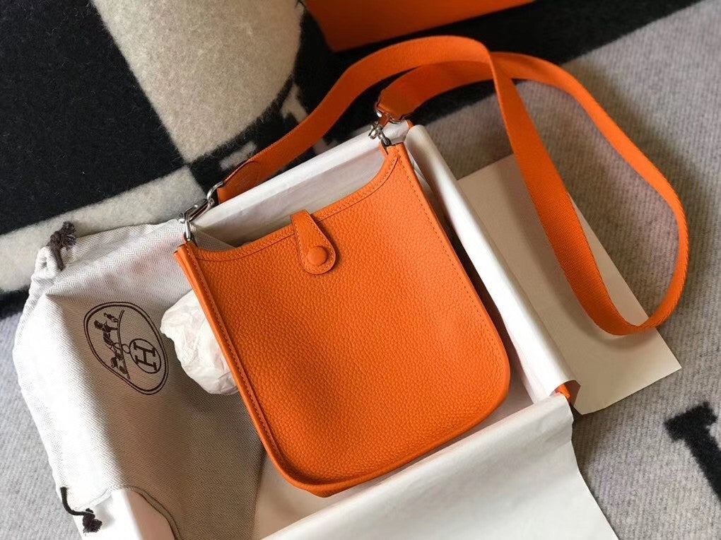 Hermes Evelyne III TPM Mini Bag In Clemence Leather