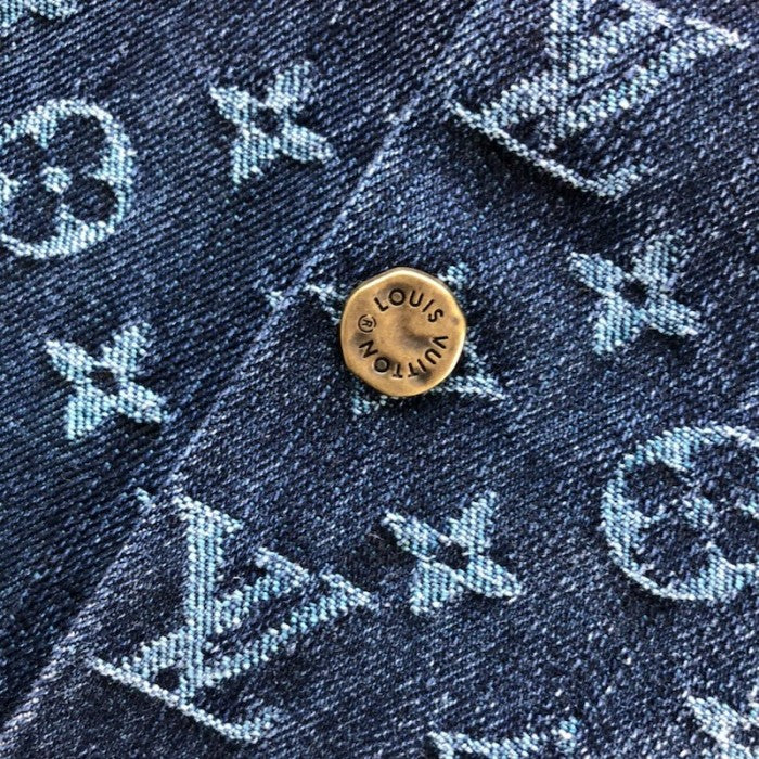 Louis Vuitton Monogram Gradient Denim Shirt