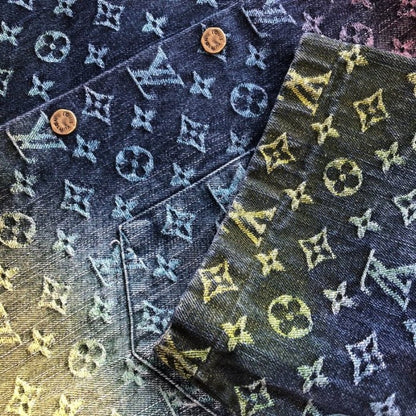 Louis Vuitton Monogram Gradient Denim Shirt