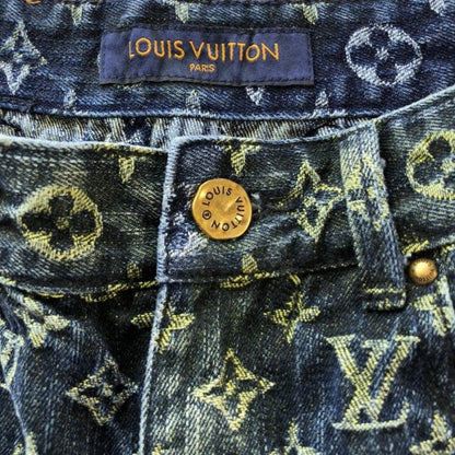 Louis Vuitton Monogram Gradient Denim Short