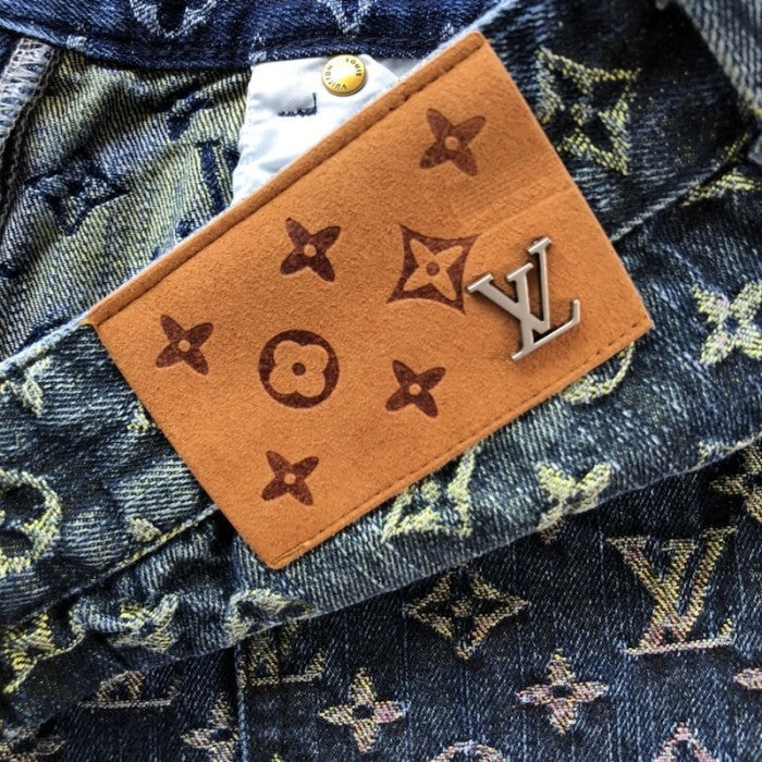 Louis Vuitton Monogram Gradient Denim Short