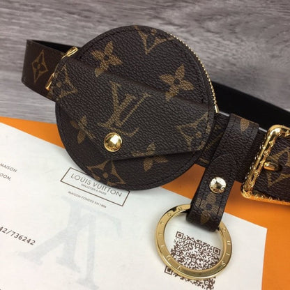 LV Mongoram Daily Multi Pocket 30MM Belt M0236