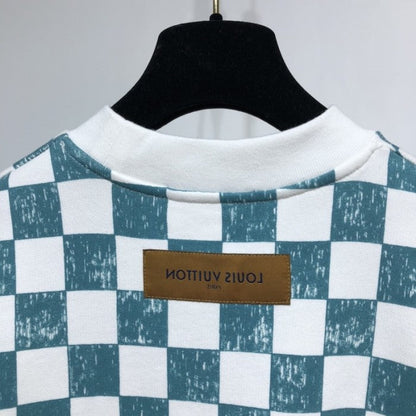 Louis Vuitton Damier Printed Crewneck 1A99VC