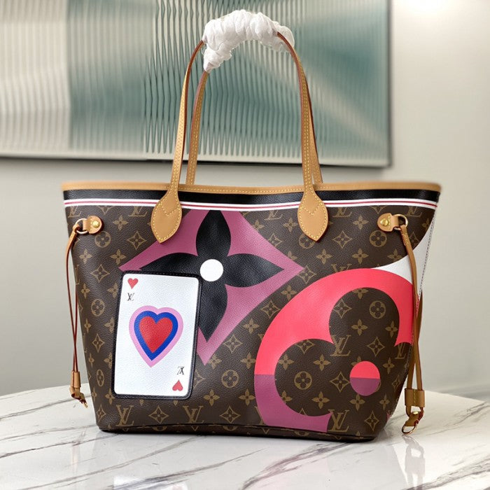 LV Game on Neverfull MM M57452