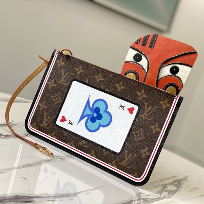 LV Game on Neverfull MM M57452