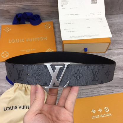 LV Monogram Eclipse Initiales 40MM Reversible Belt M0285