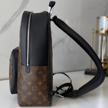 LV Monogram Macassar Josh Backpack M41530