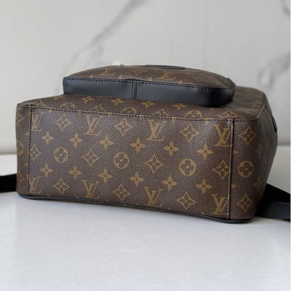 LV Monogram Macassar Josh Backpack M41530