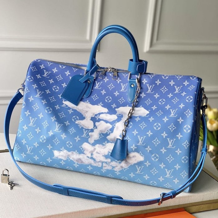 LV Monogram Clouds Keepall Bandouliere 50 M45428